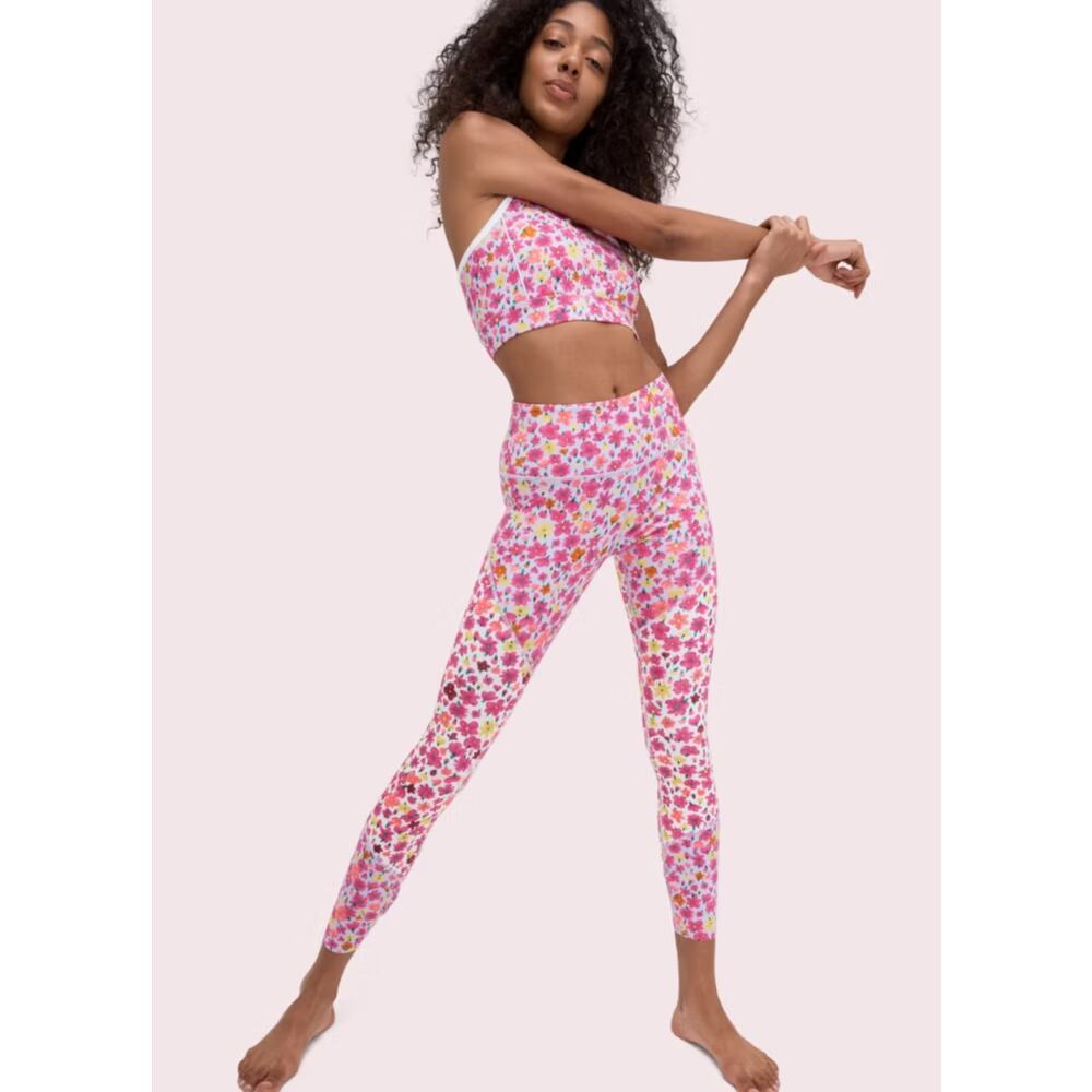 Kate Spade Marker Floral Leggings Size Large
